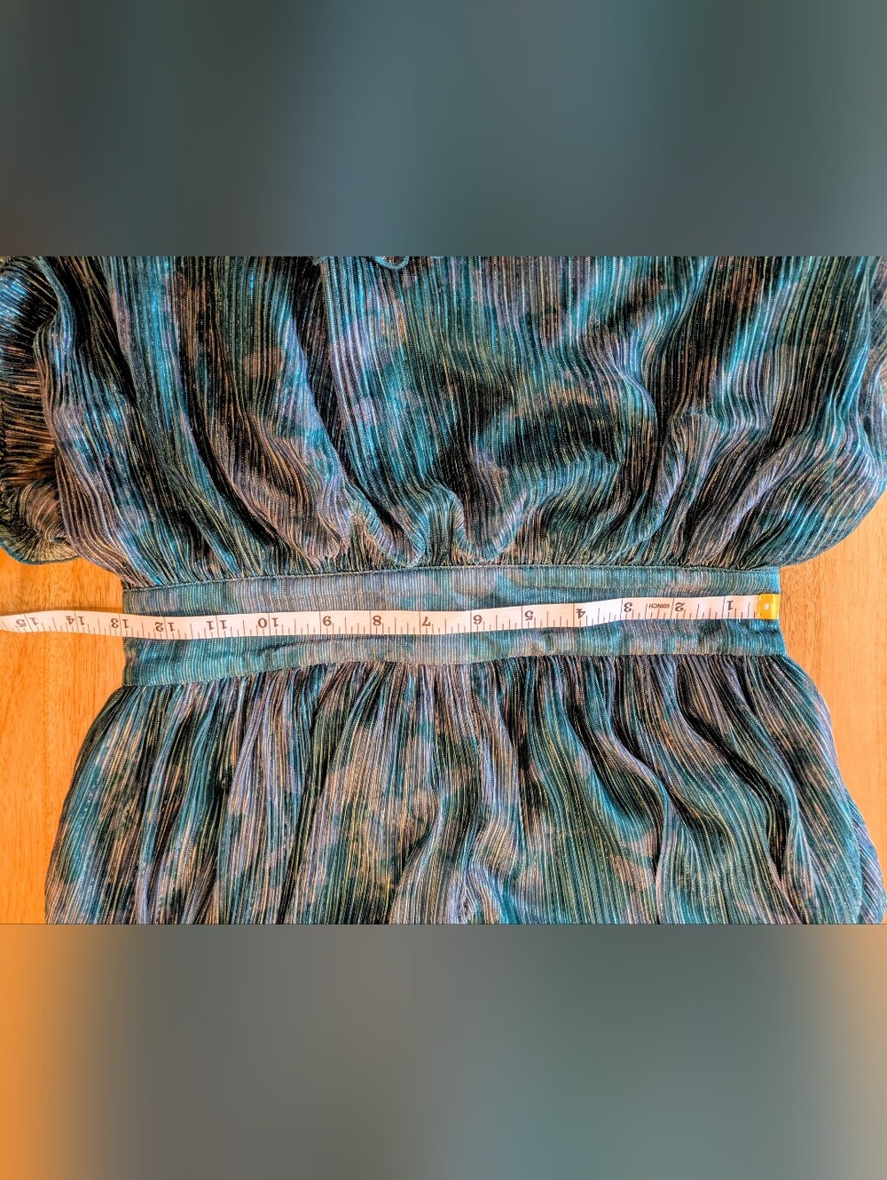 Flying Tomato Teal Green Tiered Ruffle Maxi Dress - Picture 7 of 8